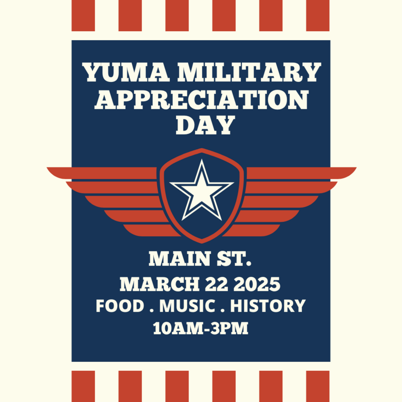 Yuma Military Appreciation Day March 22 on Main Street